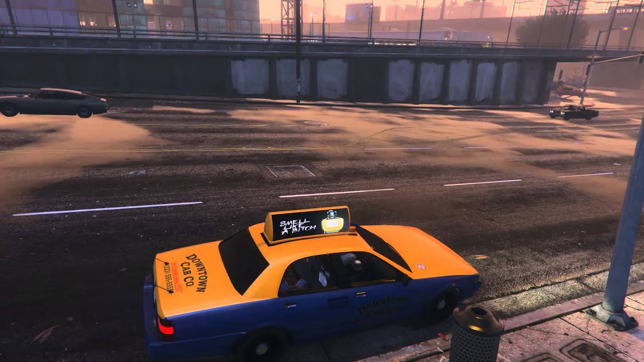 Gta 5 такси машина