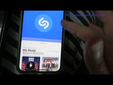 how to Import Shazam from another phone