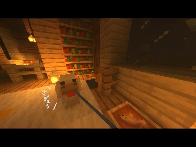 【ASMR】キーボードの音ましましでほぼ無言の作業。【Minecraft】