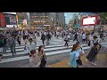 Day walk in Tokyo Shibuya - Takeshita, Yoyogi park, Shibuya station・5.7K HDR
