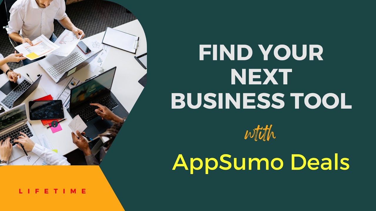 Find Your Next Business Tool with These AppSumo Deals | Lifetime offers from Appsumo