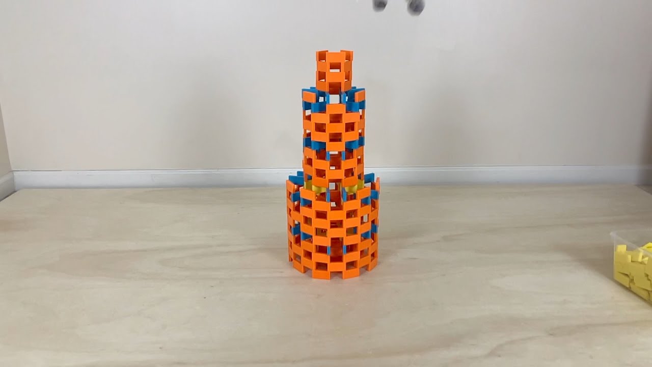 TUTORIAL: How to Build a Concentric Circles Domino Tower