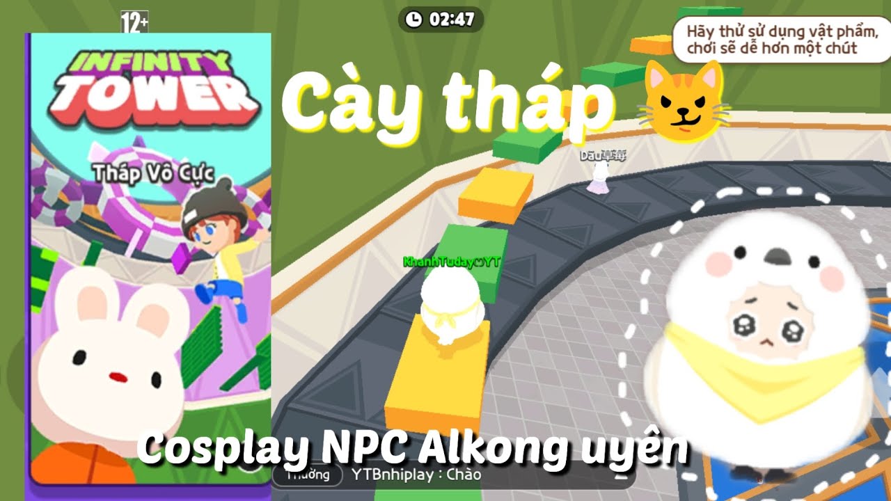 [Play together]COSPLAY NPC ALKONG UYÊN 🐦VÀ CÀY THÁP