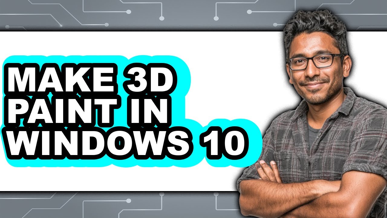 How to Make 3d Paint in Windows 10 (only Way) - YouTube