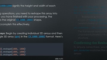 Reshaping Numpy Arrays: From (1000,1000,3) to (3,1000,1000) and Back with Ease