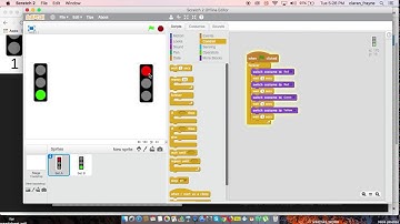 Intersection Traffic Lights  Scratch