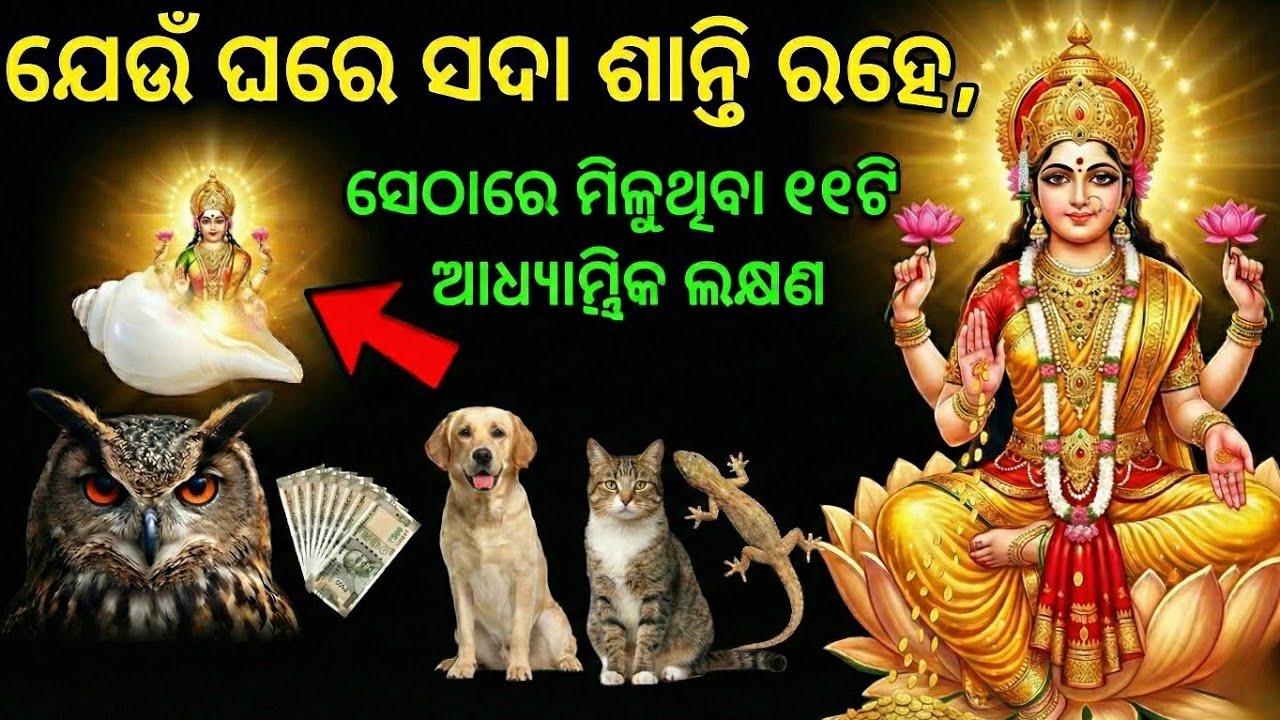 ଯେଉଁ ଘରେ ସଦା ଶାନ୍ତି ରହେ, ସେଠାରେ ମିଳୁଥିବା ୧୧ଟି ଆଧ୍ୟାତ୍ମିକ ଲକ୍ଷଣ 