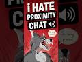 VR Chat Proximity Vs Furry #shorts #vrchat #proximitychat