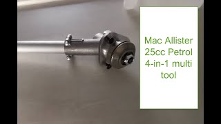 Mac Allister 25cc Petrol 4-in-1 multi tool