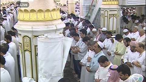 سورة الدخان للشيخ علي الحذيفي من صلاة الفجر.