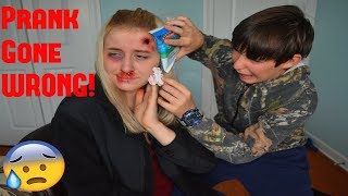 BEAT UP IN COLLEGE PRANK GONE WRONG!!! (HE CALLED 911)