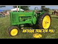 Antique Tractor Pulls & Benefit, Mulliken Michigan