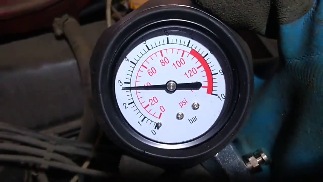 Замер давления масла ВАЗ 21011 - YouTube