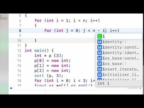 @EasyCpp  Sorting arrays of pointers