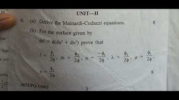 Mscmath 4th sem Differential geometry 2 question paper year #2022