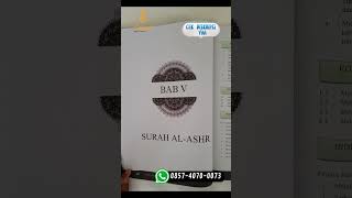 BUKU AL QUR'AN HADIS KELAS II KMA KURIKULUM MERDEKA https://linktr.ee/elsidrah