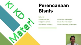 KI KD & Materi Perencanaa Bisnis Kelas 10
