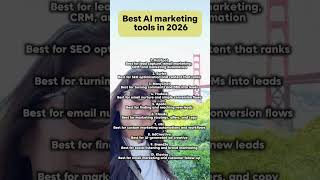 Best AI Marketing Tools for 2026