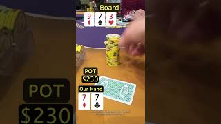 $2000 Bad Beat Cash Game Hustler Casino - Poker Vlog