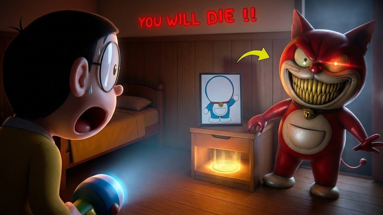 DORAEMON Turned INTO A MONSTER And ATTACKS ME! | DORAEMON HOTEL