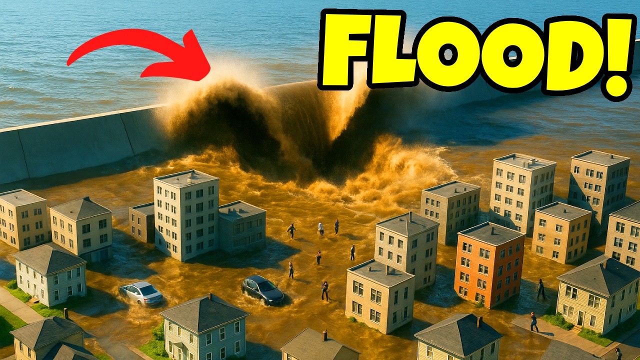 City Skylines but BELOW SEA LEVEL! Then it Floods