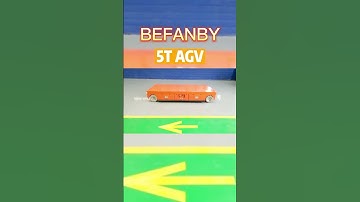 5T AGV Working Show, Automatic Guided Vehicle #befanby #agv #materialhandlingequipment