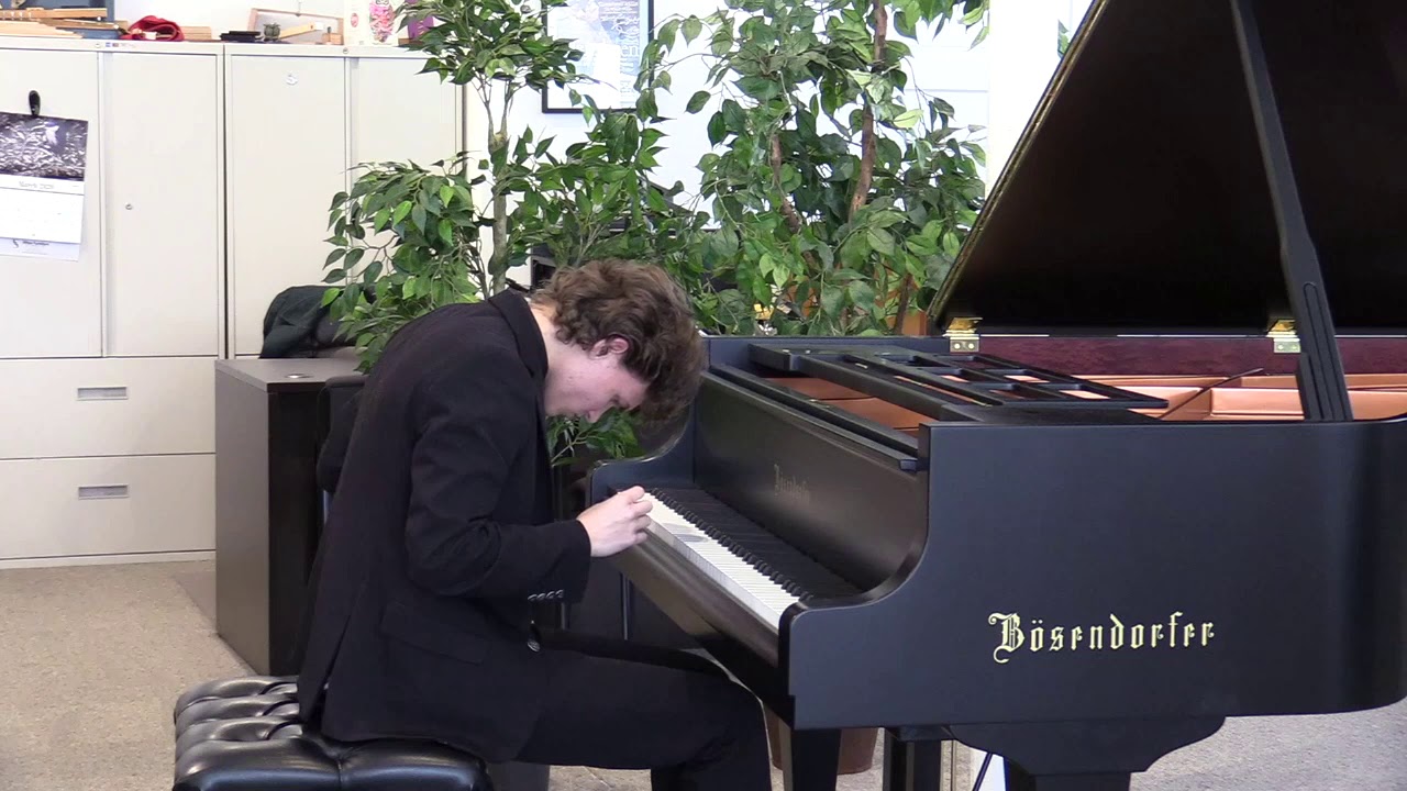 Kirill Nazarov Audition for The Glenn Gould School at the Toronto Royal Conservatory of Music.