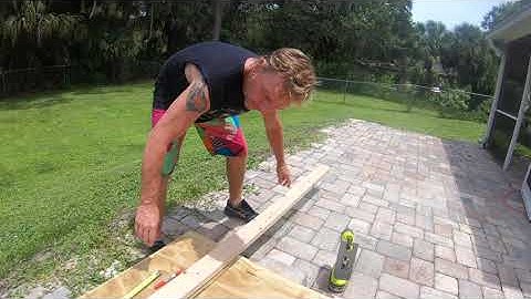 How to make a mini ramp part 1: Marking & cutting the transitions!