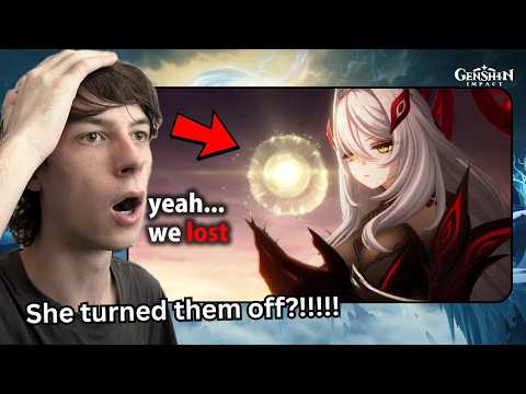 SHE TURNED THEM OFF?!!!! Ronova Just Destroyed Teyvat (7.1 Ending Explained) Genshin Theory REACTION
