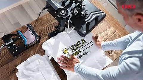 OKI Pro9541WT - una soluzione unica 3 in 1 per la stampa transfer digitale e la serigrafia ibrida