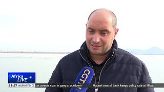 Tunisian farmers fighting to save lagoon from drought