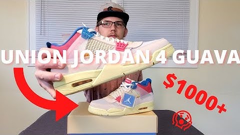 Are They Worth It!? - Union LA x Nike Air Jordan 4 Guava Unboxing and Review