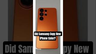 Did Samsung Just Copy Apple’s New iPhone Color? #samsung #s26ultra