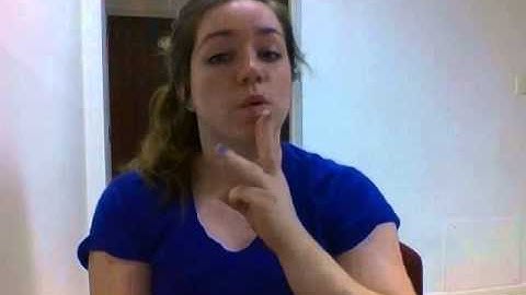 ASL IV Video Assignment #1