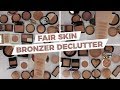 Bronzer Declutter with Swatches (For Fair Skin)