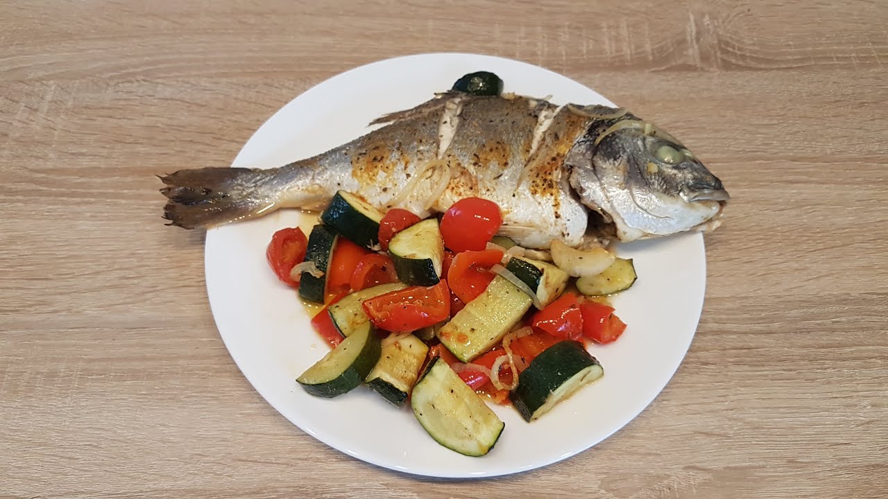 Dorade Mit Gem se Im Backofen YouTube dorade-mit-gem-se-im-backofen-youtube