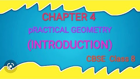 Ch 4||Practical geometry ( Introduction) ||Class 8|@Ncert maths in Telugu.