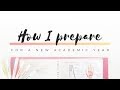 How I prepare for a new academic year - Back to school 2019 | studytee