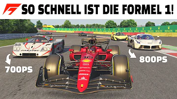 Wie schnell ist ein Formel 1 Wagen?