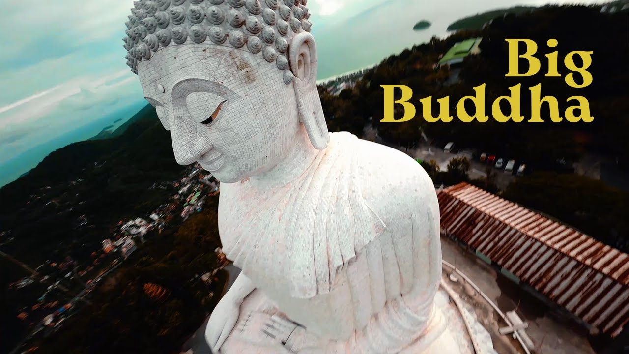 Big Buddha in Phuket Cinematic FPV 