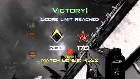 MW3: Domination win no Kills