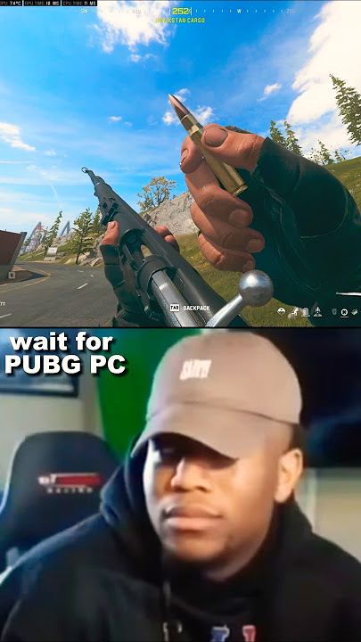 PUBG PC vs Warzone 😂🤣 #pubg #warzone3 #mw3 #shorts