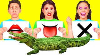 Bite, Lick or Nothing Challenge | Awesome Kitchen Hacks by KaZaZa Challenge