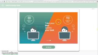 Taking the Initial Knowledge Check Details