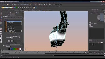 Maya Skinning - smooth skinning with tfSmooth Skin Weights