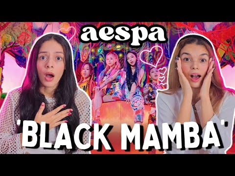 FIRST TIME CHECKING OUT aespa 에스파 Black Mamba MV + Dance Practice 