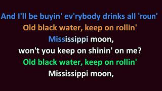 Doobie Brothers - Black Water KARAOKE  (backing vocal)