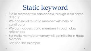 22 static keyword typescript