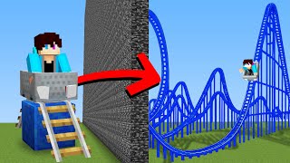 Ik Bouw Een Achtbaan In Een Bouw Battle