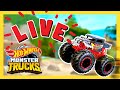 🔴 LIVE: Monster Trucks Tournament Of Titans | Monster Trucks | @Hot Wheels